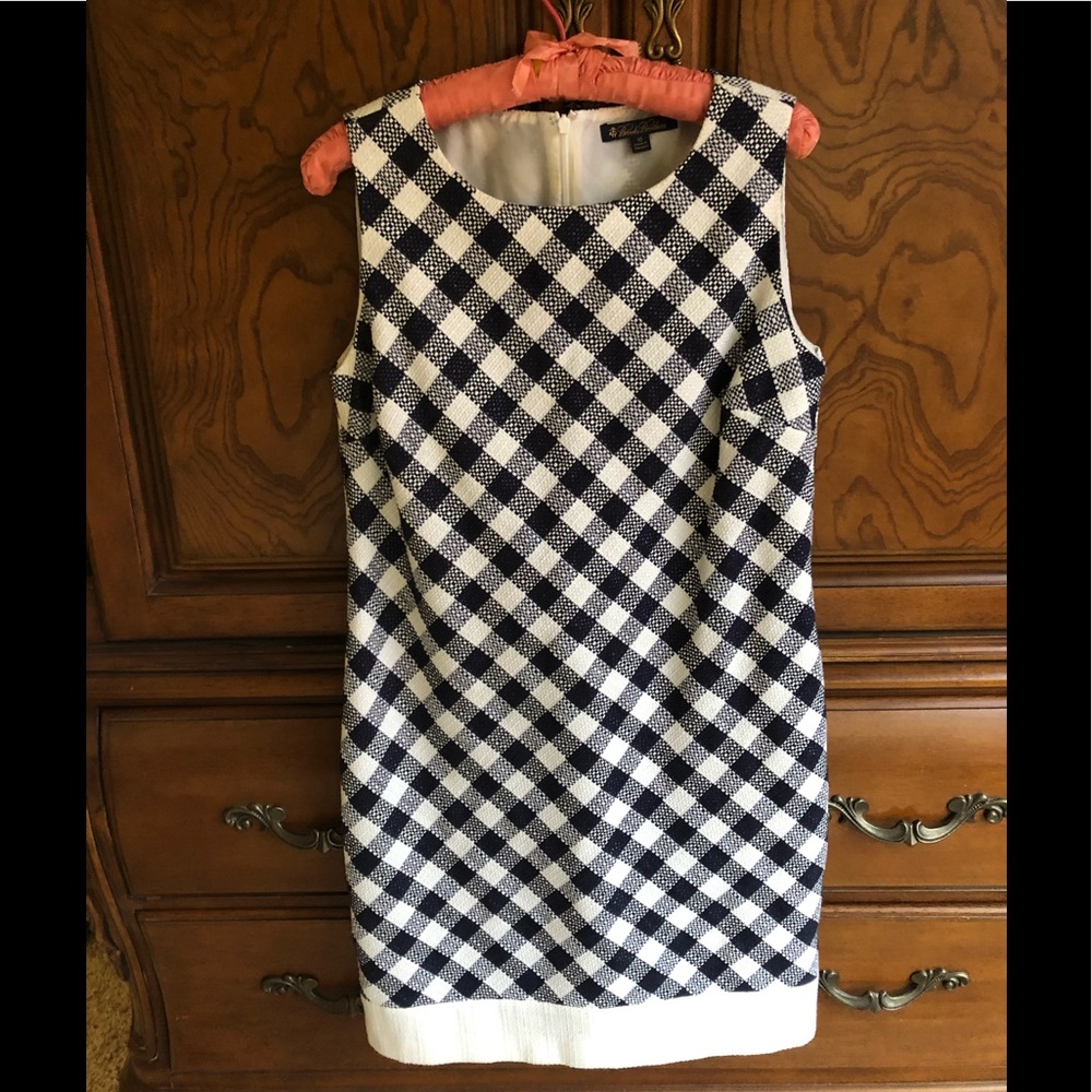 Brooks Brothers Linen Gingham Dress
